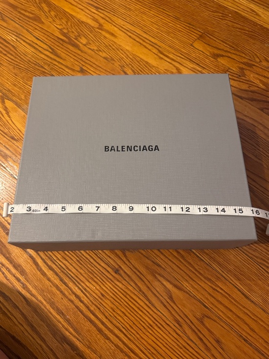 Balenciaga Accessories - Balenciaga Light Gray Logo Gift Box